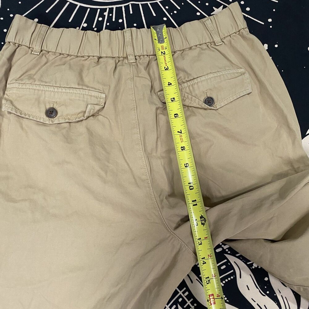 GAP Wide Leg Cargo Pants Womens Size 10 Khaki Loose Fit Utility Y2K Streetwear - Picture 6 of 6